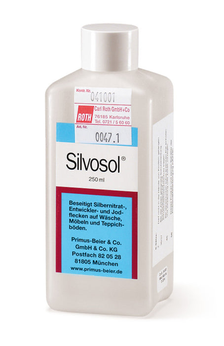 Silvosol®, Fleckenentferner für Silber-/Jodflecken (250 ml)