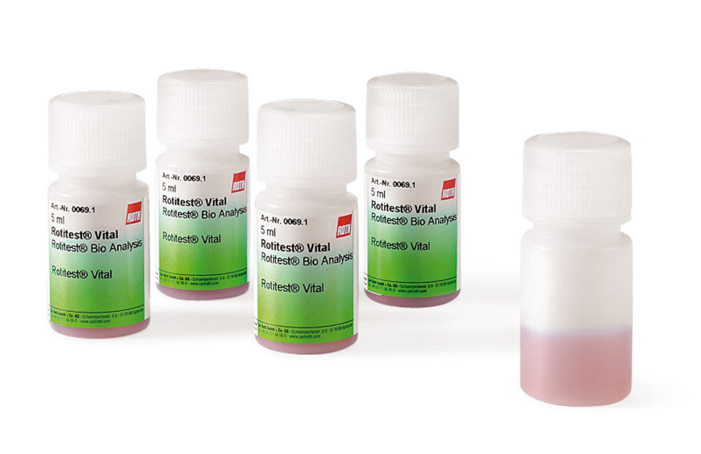 ROTITEST®Vital, steril, ready-to-use ROTITEST®Bio Analysis 4 x 5 ml (20 ml)
