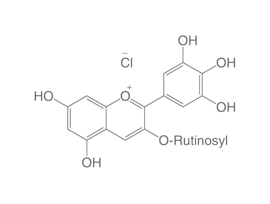 Delphinidin-3-rutinosid chlorid, ROTICHROM® HPLC (20 mg)