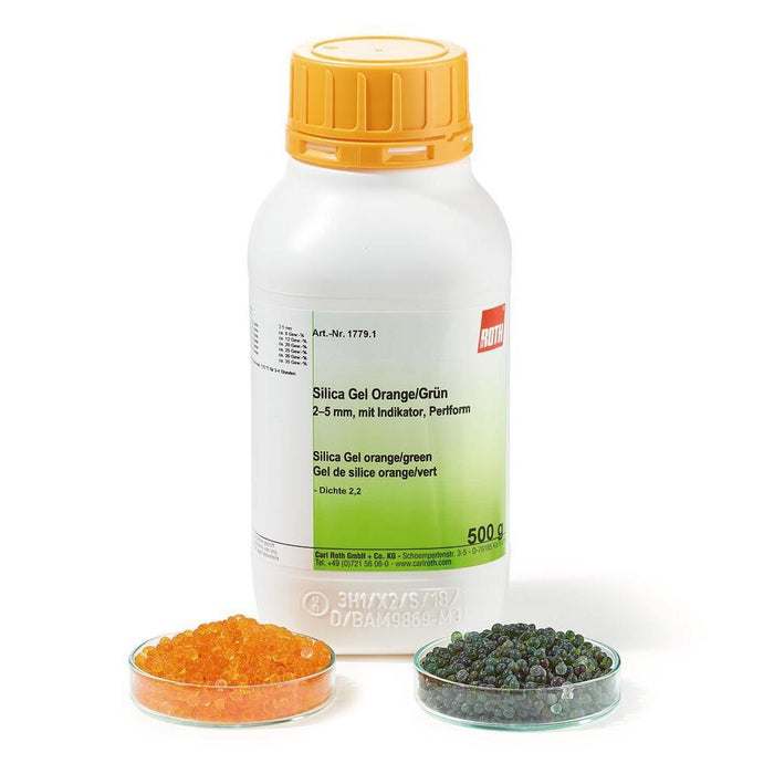 Carl Roth Silica Gel Orange/Grün, 1 kg [1 Stk.]