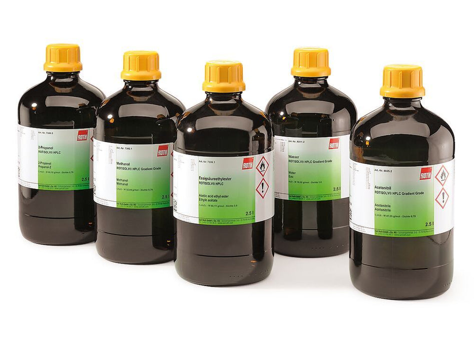 Acetonitril ROTISOLV®, HPLC Gradient Grade (2,5 Liter)