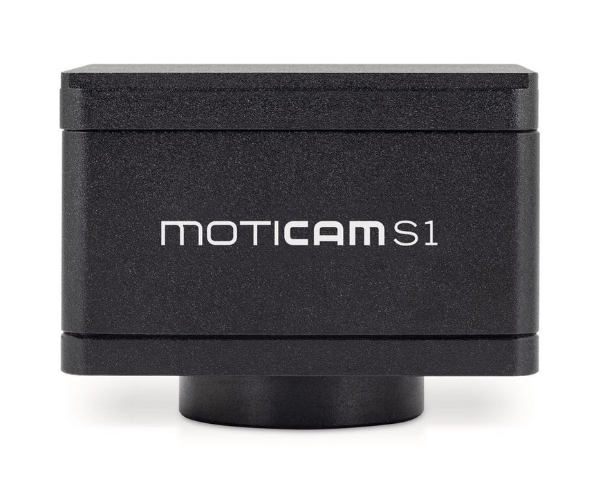 Mikroskopkamera Moticam S1, inkl. CS-Ring, USB 3.1-Kabel, Motic 4-Punkt Kalibrierung, Motic Images Plus 3.0 Software