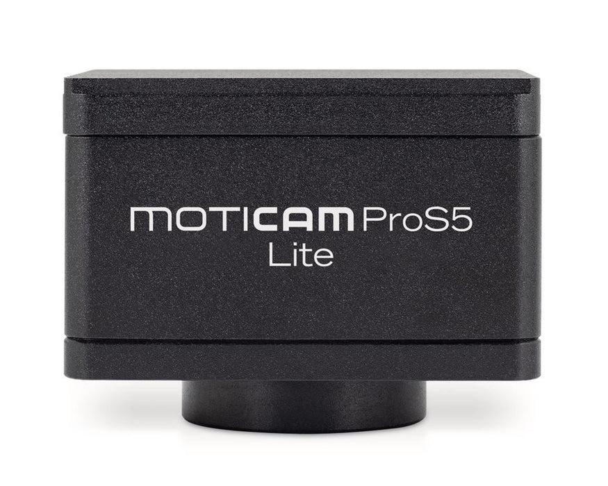 Mikroskopkamera Moticam Pro S Lite, inkl. CS-Ring, USB 3.1-Kabel, Motic 4-Punkt Kalibrierung, Motic Images Plus 3.0 Software