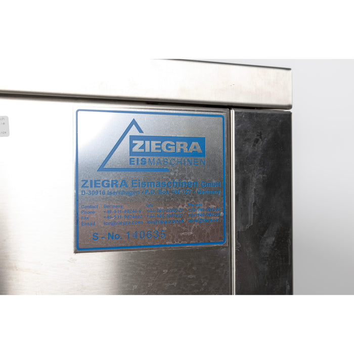 Ziegra ZBE 150 W Scherbeneis-Maschine wassergekühlt, 150 kg/24 h, mit Eisspeicher
