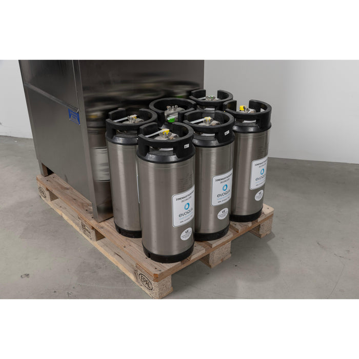 Ziegra ZBE 150 W Scherbeneis-Maschine wassergekühlt, 150 kg/24 h, mit Eisspeicher