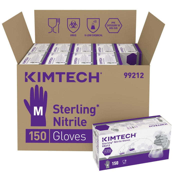 Kimtech Sterling Nitril Gr.L<br>[1500 Stk. / MHD2024]