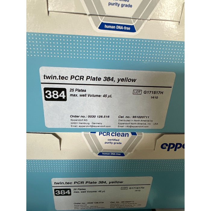twin.tec PCR Plate 384, yellow<br>[25 Stk.]