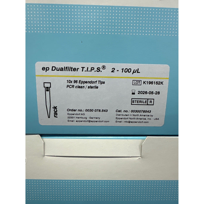 ep Dualfilter T.I.P.S. PCR 2-100µl<br>[960 Stk. / MHD 2026]