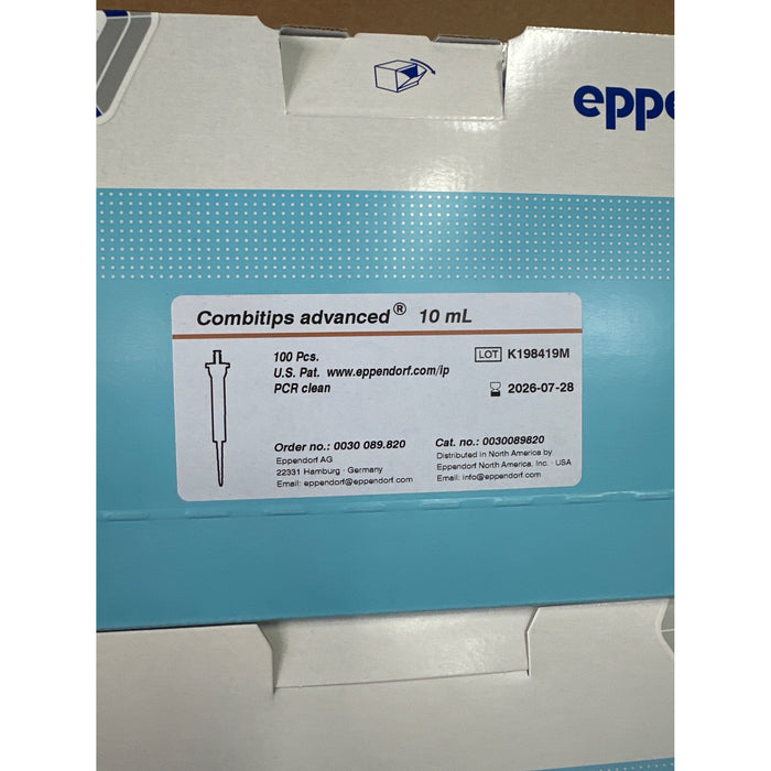 Combitips advanced, PCR clean, 10 ml orange<br>[100 Stk. / MHD 2026]