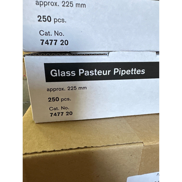 Pasteurpipetten, Natron-Kalk-Glas, 225 mm, 1,5 ml<br>[1000 Stk.]