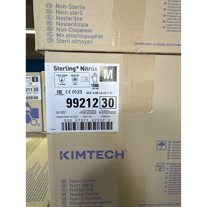 Kimtech Sterling Nitril Gr.M<br>[1500 Stk. / MHD2026]