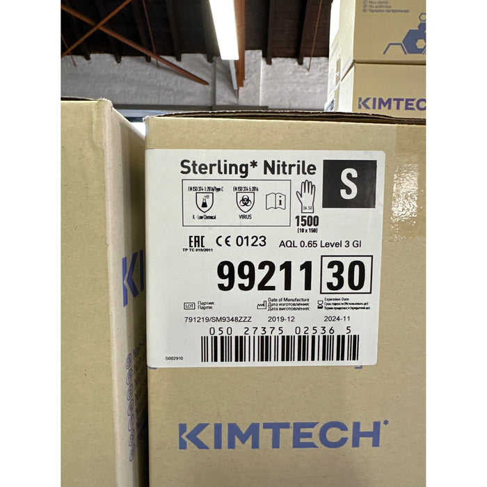 Kimtech Sterling Nitril Gr.S<br>[1500 Stk. / MHD2024]