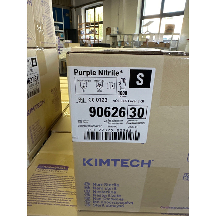 Kimtech Purple Nitril Gr.S<br>[1000 Stk. / MHD2025]