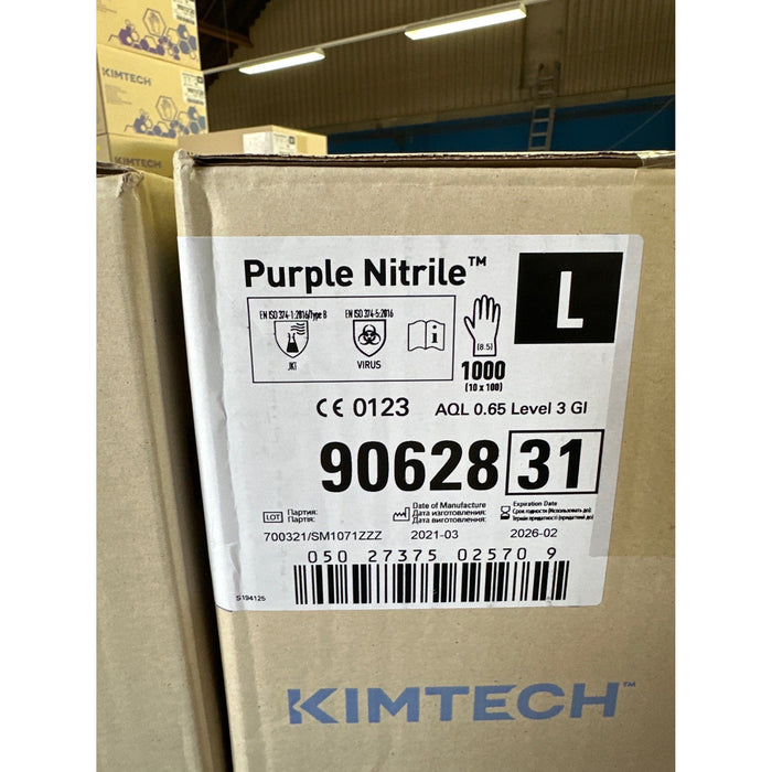 Kimtech Purple Nitril Gr.L<br>[1000 Stk. / MHD2026]