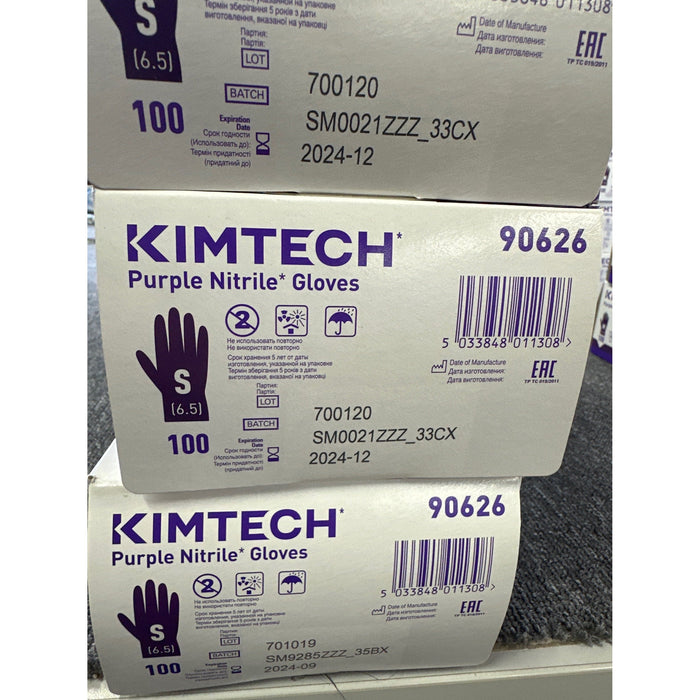 Kimtech Purple Nitril Gr.S<br>[100 Stk. / MHD2024]