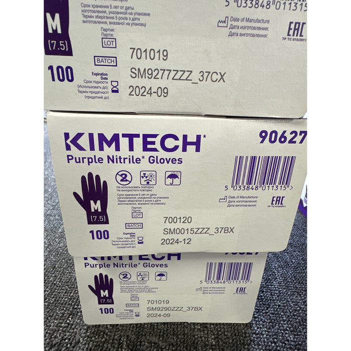 Kimtech Purple Nitril Gr.M<br>[100 Stk. / MHD2024]