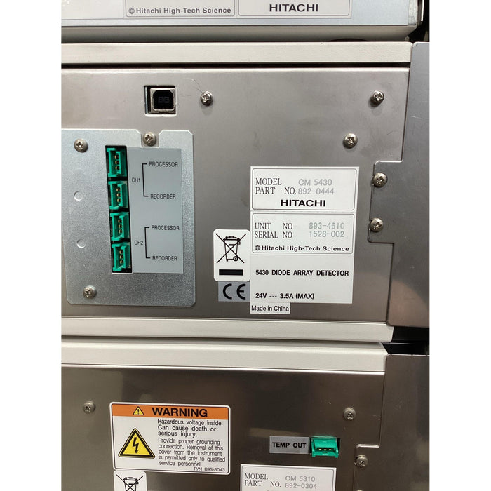Hitachi Chromaster CM 5430 HPLC System