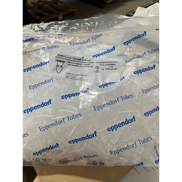 Eppendorf Safe-Lock Tubes 0,5 mL [500 Stk. / MHD 2030]
