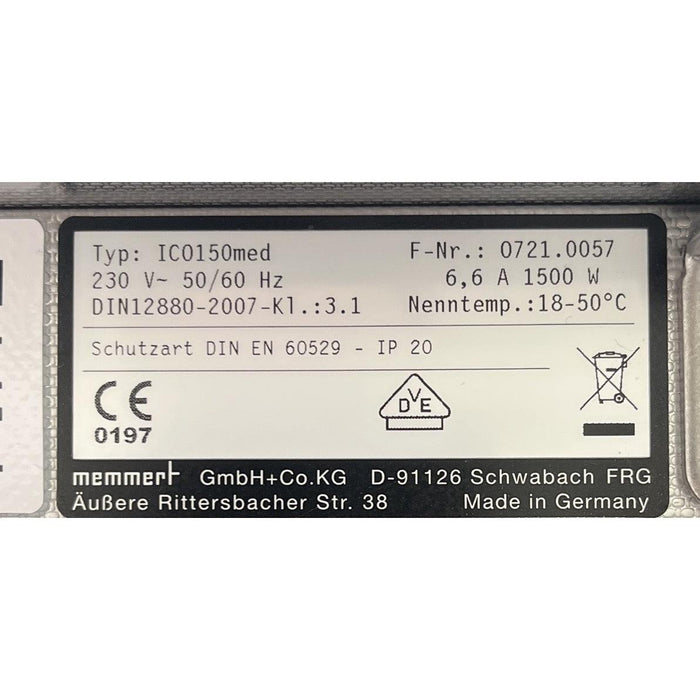 Memmert ICO150med CO₂-Inkubator