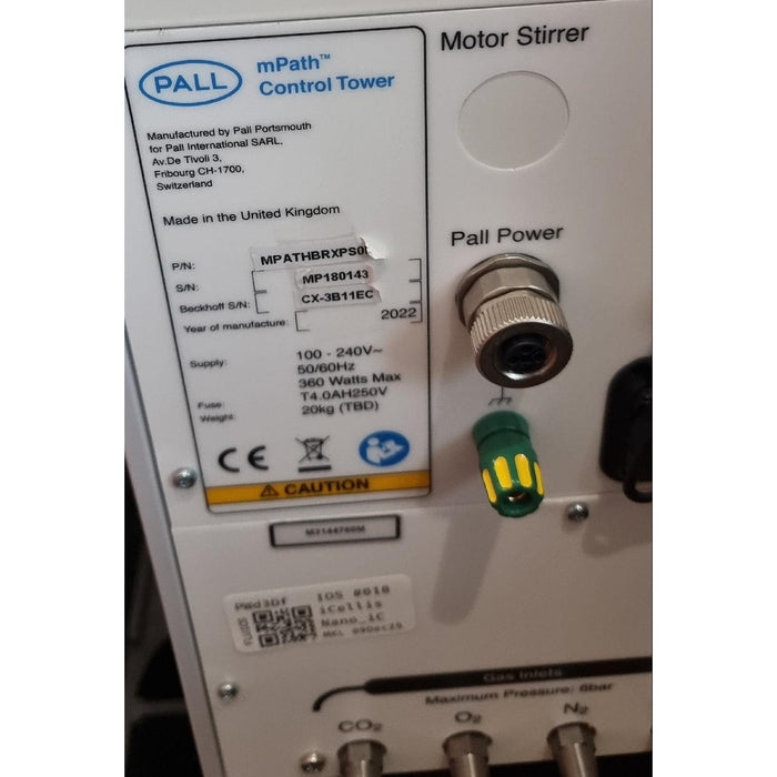 Pall iCELLis Nano Bioreaktor System - mPath Control Tower