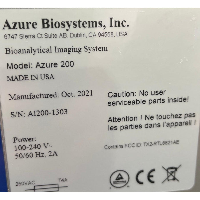 Azure Biosystems Azure 200 Gel Imager