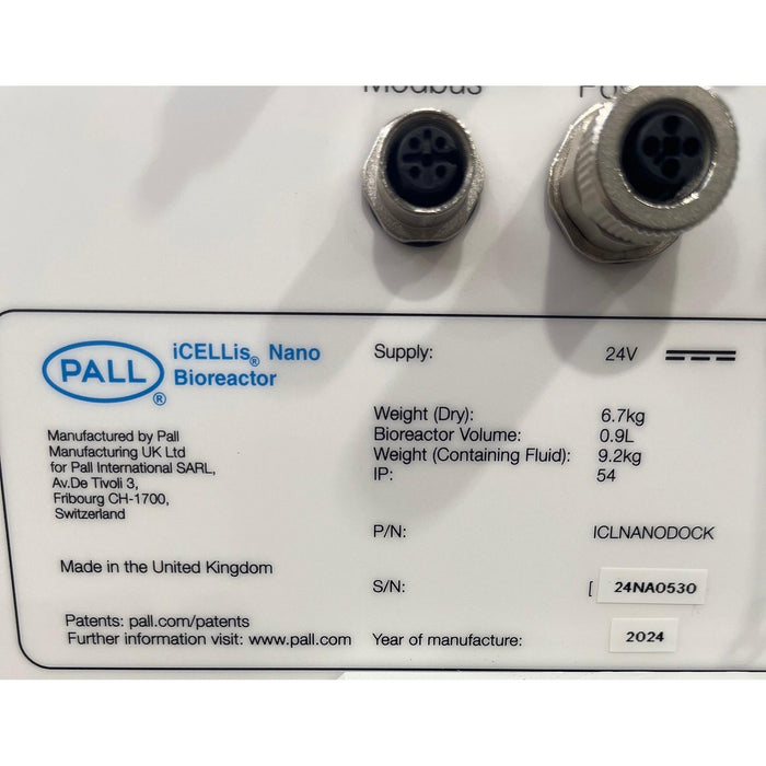 Pall iCELLis Nano Bioreaktor System - iCELLis Nano Bioreactor