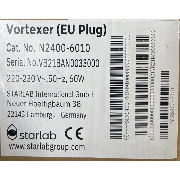 StarLab Vortexer mit Universaladapter