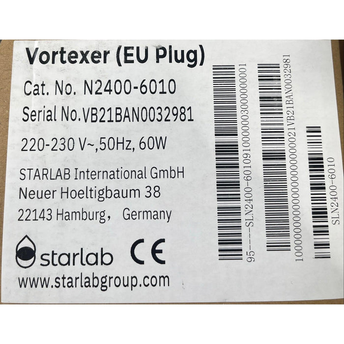 StarLab Vortexer mit Universaladapter