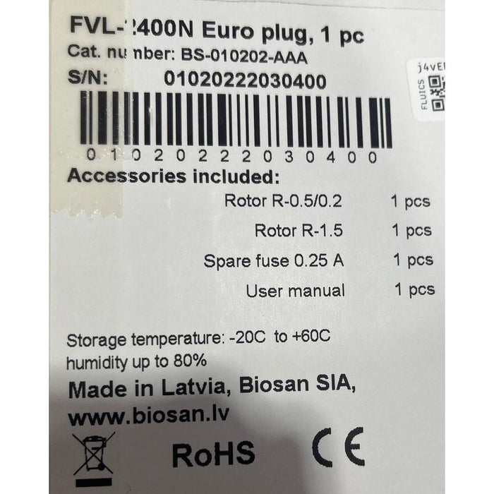 Biosan CombiSpin FVL-2400N 2-in-1 Minizentrifuge und Vortex-Mischer