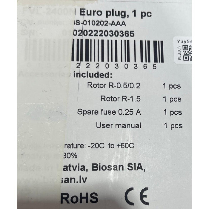 Biosan CombiSpin FVL-2400N 2-in-1 Minizentrifuge und Vortex-Mischer