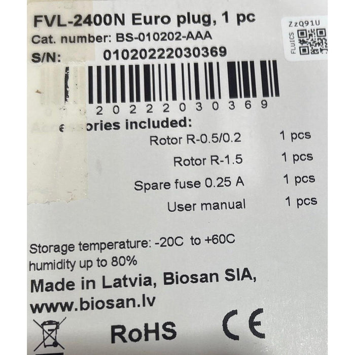 Biosan CombiSpin FVL-2400N 2-in-1 Minizentrifuge und Vortex-Mischer
