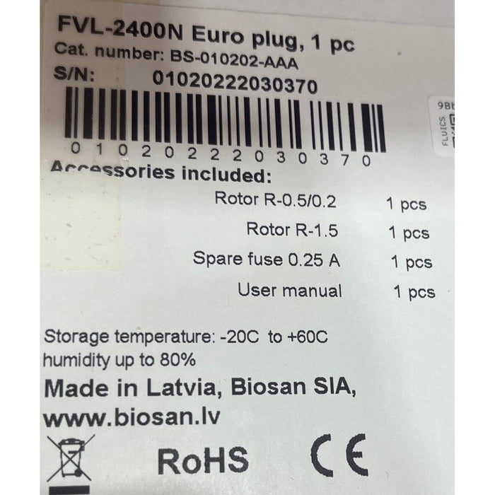 Biosan CombiSpin FVL-2400N 2-in-1 Minizentrifuge und Vortex-Mischer