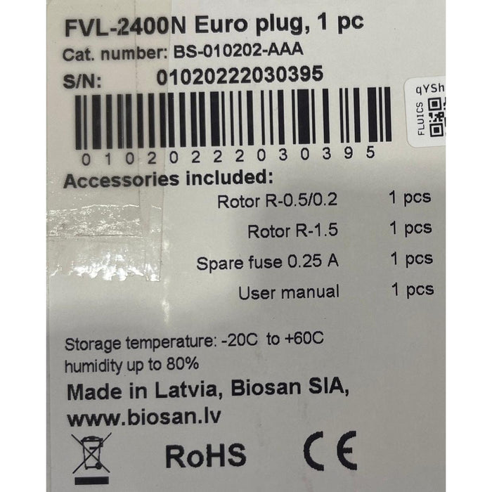 Biosan CombiSpin FVL-2400N 2-in-1 Minizentrifuge und Vortex-Mischer