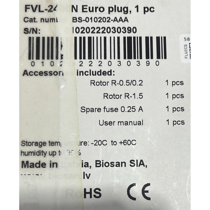 Biosan CombiSpin FVL-2400N 2-in-1 Minizentrifuge und Vortex-Mischer