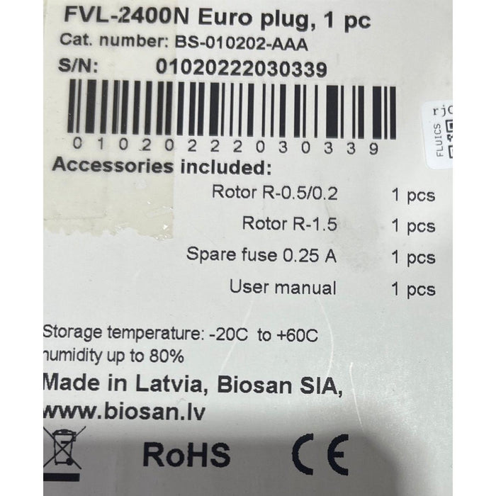 Biosan CombiSpin FVL-2400N 2-in-1 Minizentrifuge und Vortex-Mischer