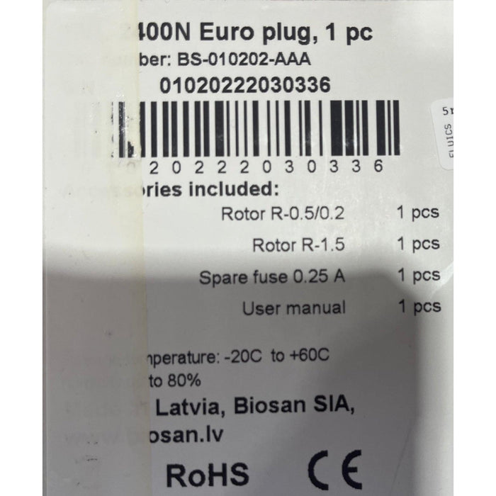 Biosan CombiSpin FVL-2400N 2-in-1 Minizentrifuge und Vortex-Mischer