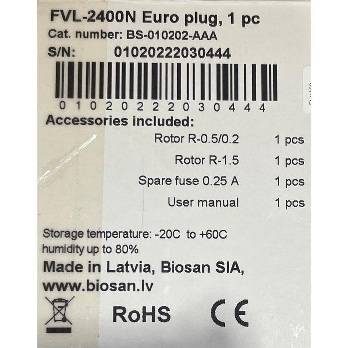 Biosan CombiSpin FVL-2400N 2-in-1 Minizentrifuge und Vortex-Mischer
