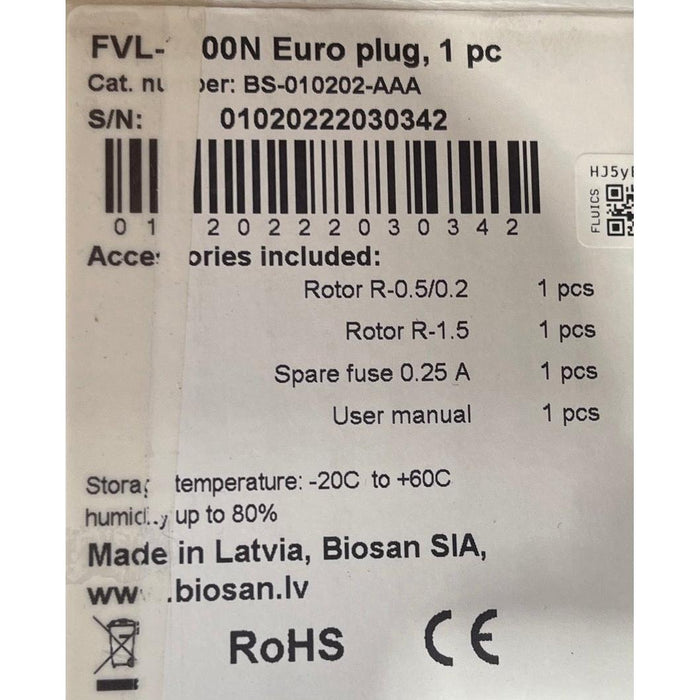 Biosan CombiSpin FVL-2400N 2-in-1 Minizentrifuge und Vortex-Mischer