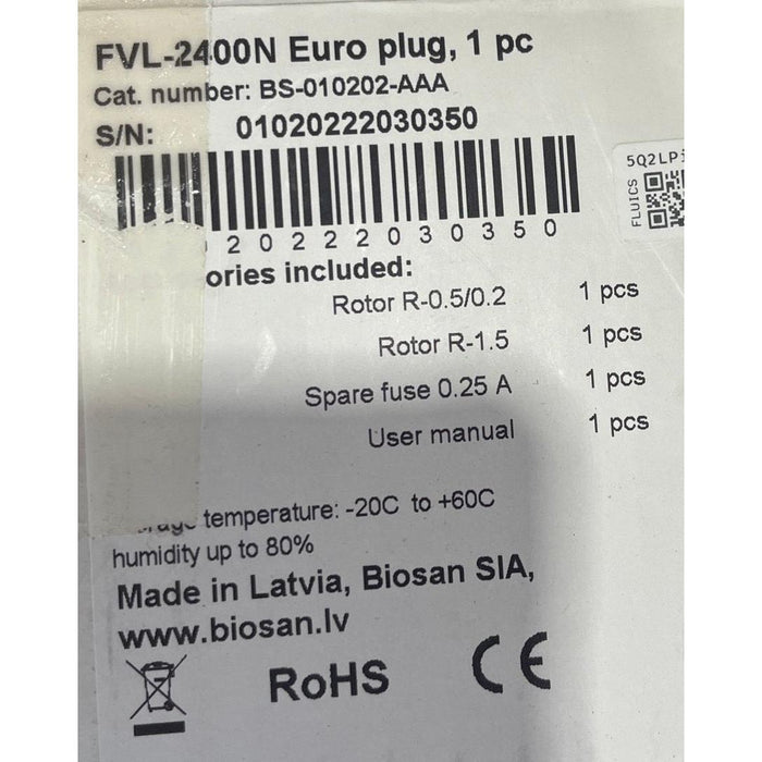 Biosan CombiSpin FVL-2400N 2-in-1 Minizentrifuge und Vortex-Mischer
