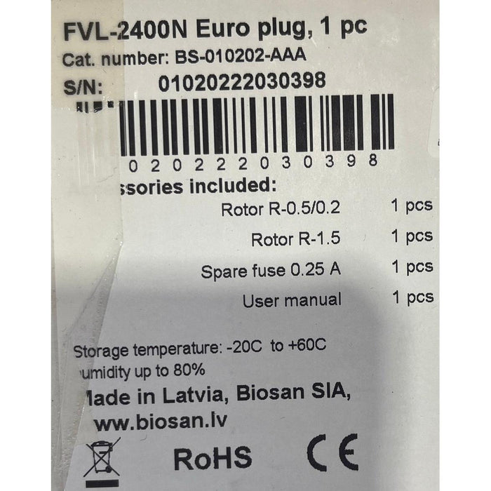 Biosan CombiSpin FVL-2400N 2-in-1 Minizentrifuge und Vortex-Mischer
