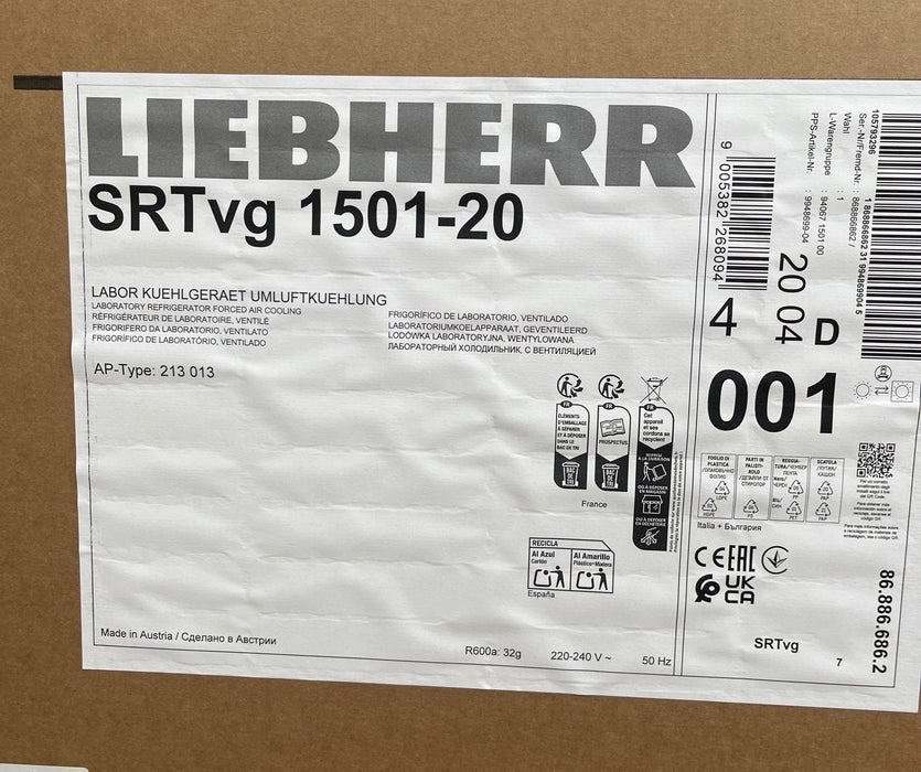 Liebherr SRTvg 1501 Laborkühlschrank Performance