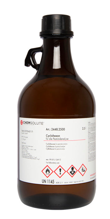 Cyclohexan für die Pestizidanalyse (min. 99,8 %)
