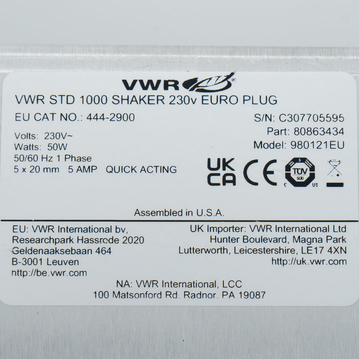 Kreisschüttler VWR Standard 1000