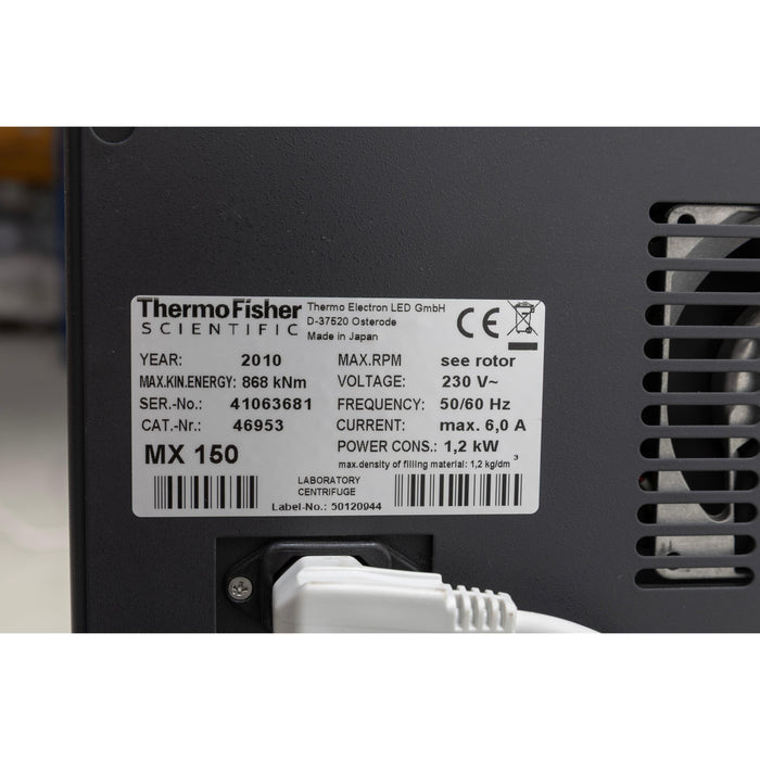 Zentrifuge Thermo Scientific Sorvall MX150 mit Rotor