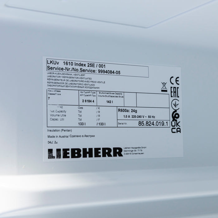 Liebherr LKUv 1610 Medikamentenkühlschrank