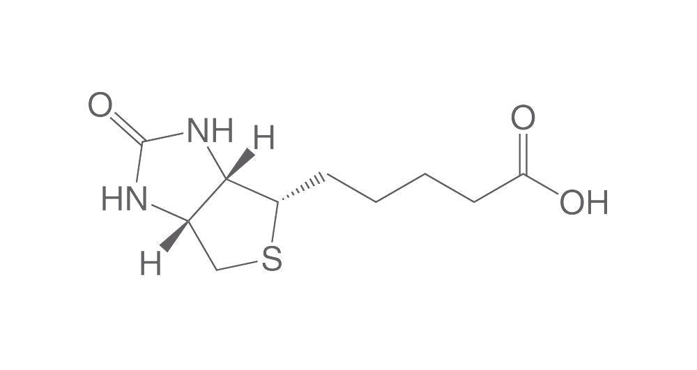 D(+)-Biotin, min. 98,5 %, Ph. Eur., für die Biochemie (5 g)
