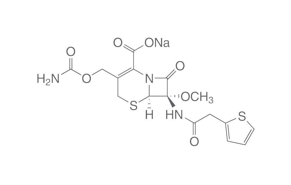 Cefoxitin Natriumsalz, min. 98 %, für die Biochemie (250 mg)