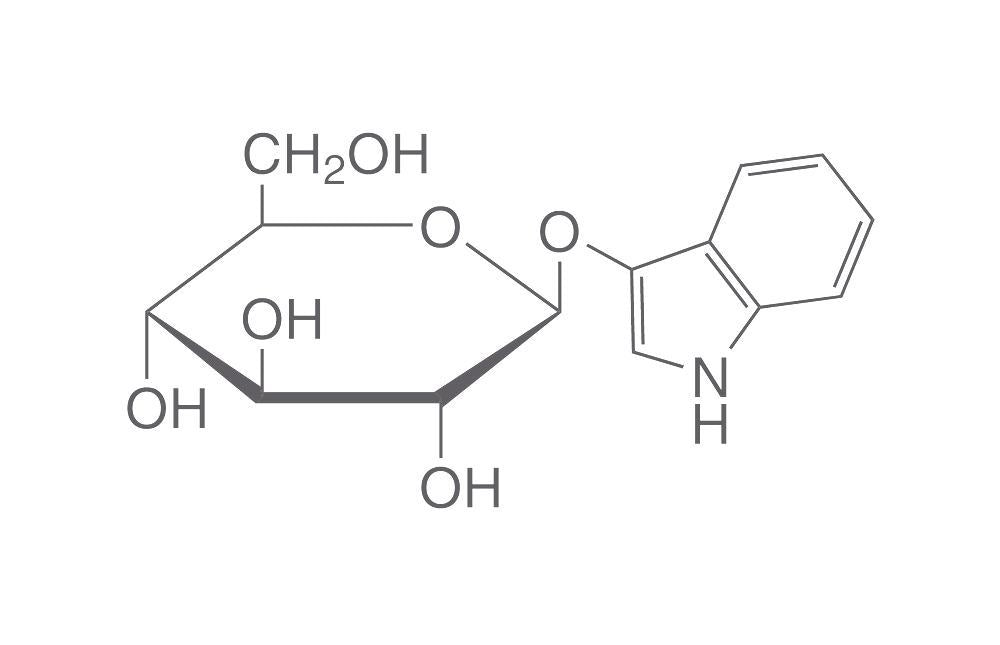3-Indoxyl-beta-D-glucopyranosid, min. 99 %, für die Biochemie (250 mg)