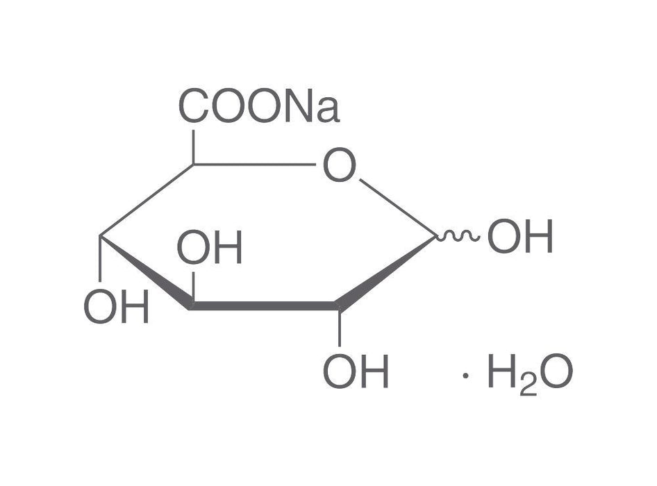 D-Glucuronsäure Natriumsalz Monohydrat, min. 99 %, für die Biochemie (10 g)