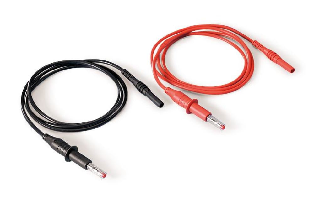 Kabel für Semi-Dry-Blotter, bis 1000 V, L 1 m, Buchse/Stecker Ø 4 mm (1 Paar)